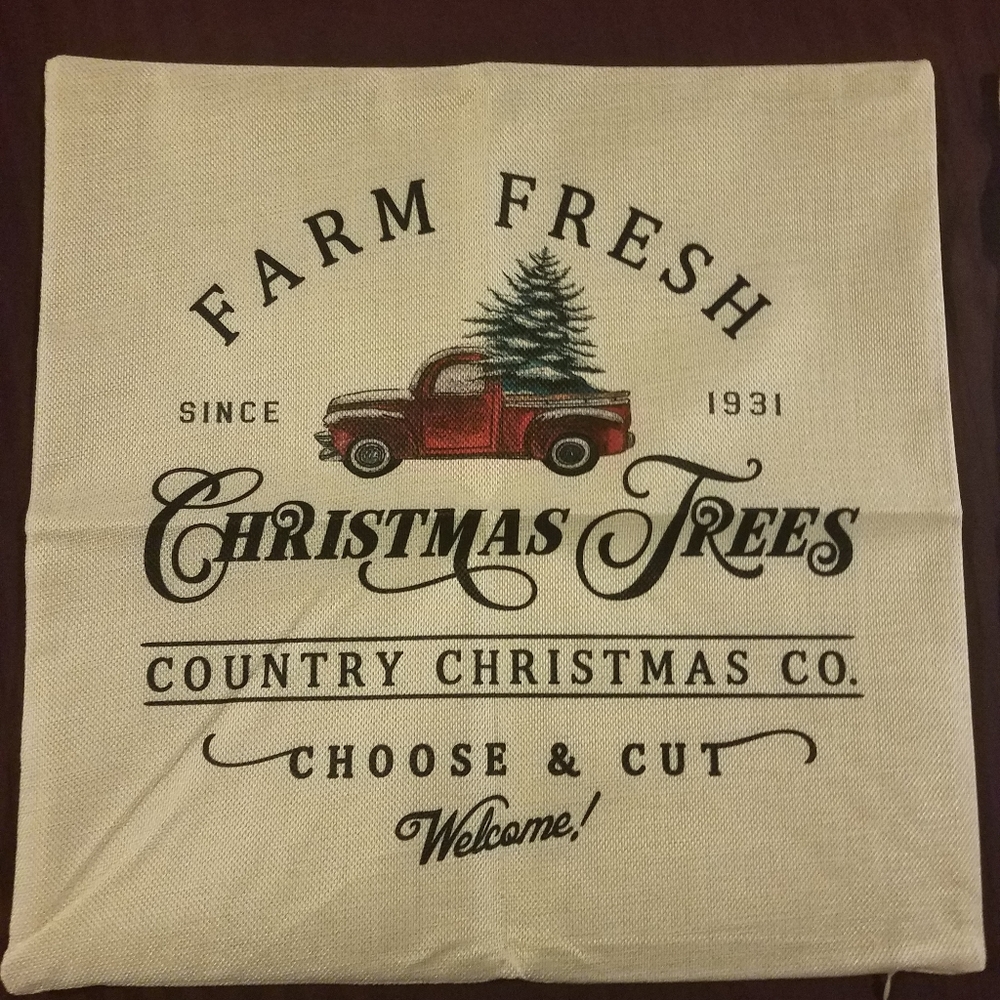 18×18 Christmas Pillow Covers